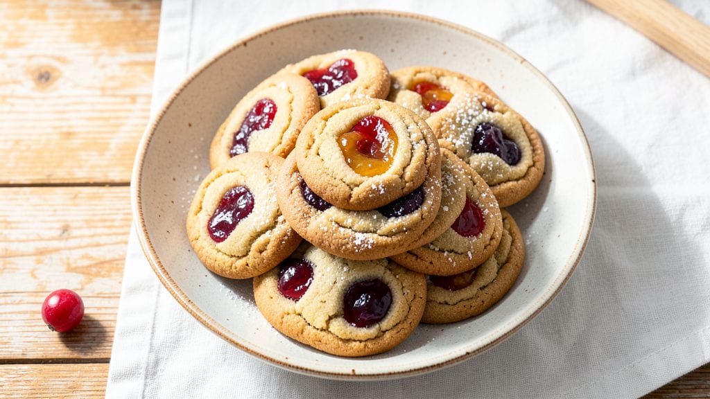Old Fashioned Jam Jam Cookies Recipe: Nostalgic Double-Jam Burst in Every Bite